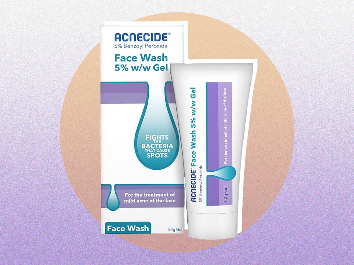 Acnecide Face Wash Gel Best Benzoyl Peroxide Formula For Acne The Independent 4228